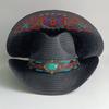 Cowboy Hat Summer Turquoise Leather Accessories Outdoor Travel Visor Hat for Men and Women Retro Gentleman Western kapelusz kow
