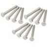 12PCS Marine Hex Socket Screw Stainless Steel High Hardness Pump Impeller Screw Bolt for Boat Repair