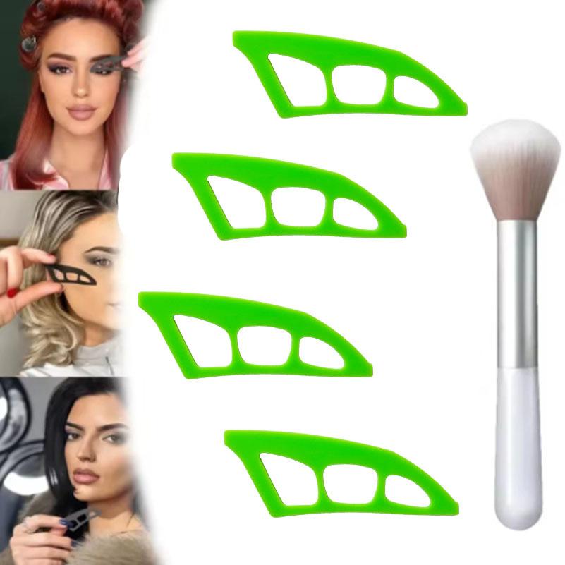 Eyetour Your Glam Bestie – Reusable Eye Makeup Guide Set for Beginners, Includes Eyeliner & Eyeshadow Stencils, Flexible & Easy To Clean