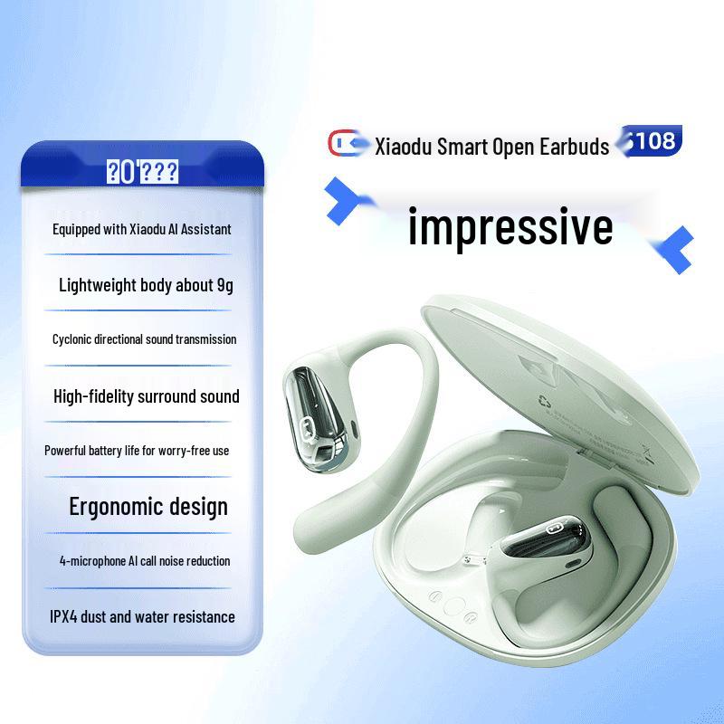 Xiaodu S108 Open-Ear Bluetooth Smart Translation Sports Earphones