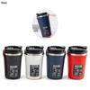 380/520ML Simple Suction Mug Thermos Stainless Steel Double Insulated Coffee Cup Keep Warm Flask Portable Travel Car Ice Cup