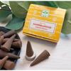 12 Grains Tower Incense Sandalwood Sage Cone Fragrance Indoor Office Purification Air Soothing Relaxing Mood Natural Aromath