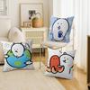 Cute Cartoon Joke Bear Cushion Cover Pillow Cover Decor Pillowcase Printed Cushion Case For Couch