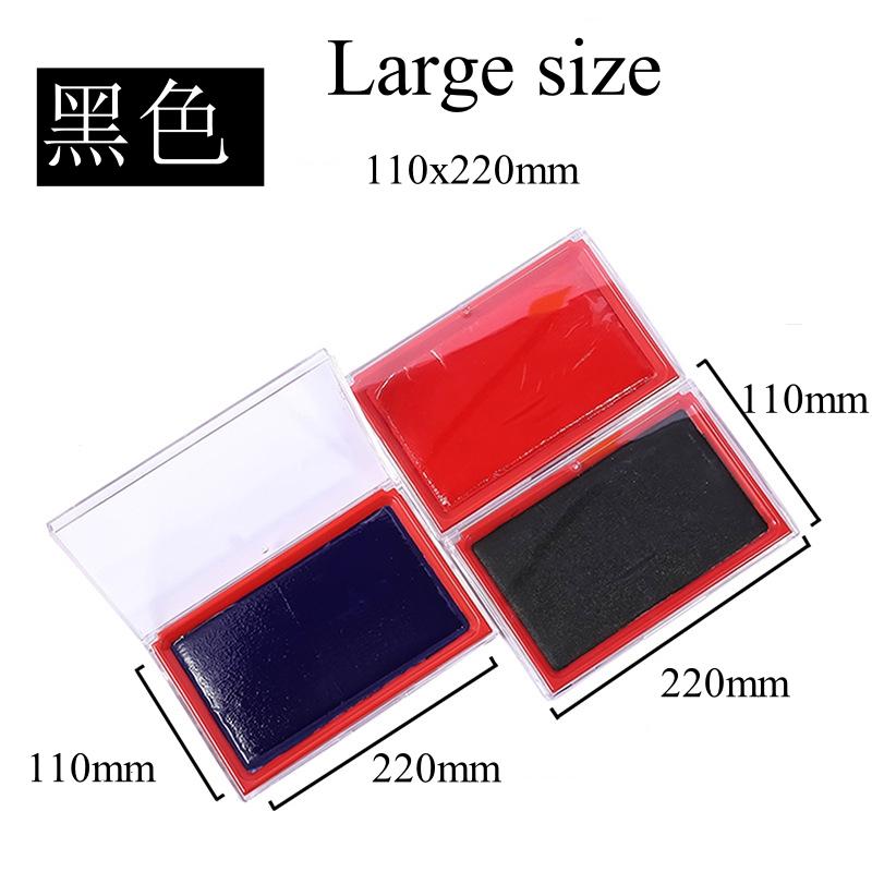 Large Size Inkpad Ink-pad Colors for Stamp DIY Crafts Scrapbooking Ink Pads Rubber Wooden Stamps Paper Inkpads Paper Decor