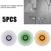 5Pcs Shower Flow Reducer Limiter Set Water Saving 4 6 7 L/min Hose Restrictor Shower Head Flow Control Valves Bathroom Accessory