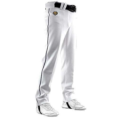 

DESCENTE Unifit Pants Plus Straight Pants with Line, Size S, White, db-1013lp-swht-lin