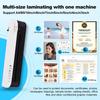 Office Multifunctional Laminating Machine Photo Sealing Maker A4 Photo File Laminating Film Machine or Laminator Accessories Set Tool