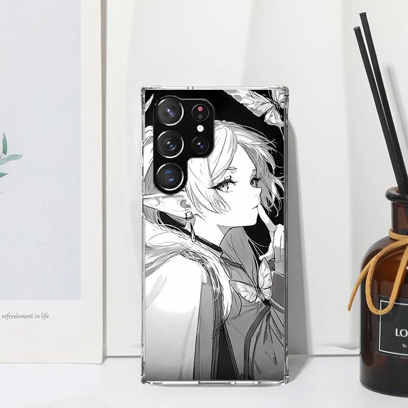

Frieren Beyond Journeys End Phone Case For Samsung Galaxy S26 S25 Edge S24 FE S23 S22 Ultra S21 Plus S20 + Art Fundas Back Cover Samsung S24 Plus