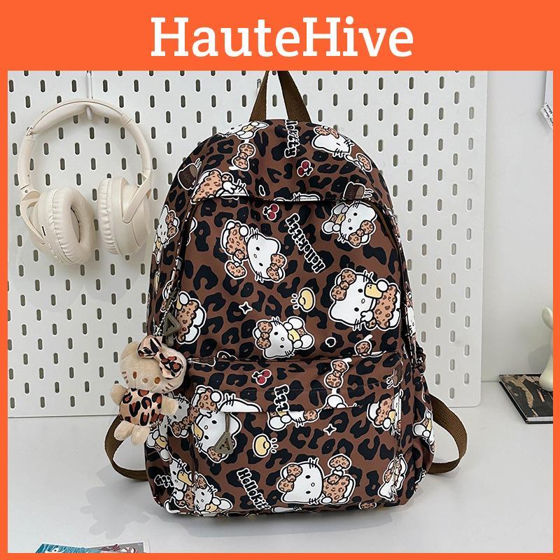 Anime Theme Backpack Outdoor Large Capacity Travel Schoolbag Bag