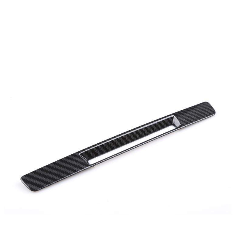 ABS Chrome For Mazda 2 Demio DL Sedan 2015 2016 2017 Accessories Car Central Control Dashboard Strip Cover Trim