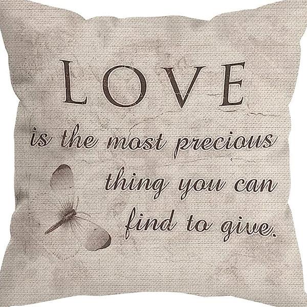American Retro Printed Linen Pillowcase Living Room Sofa Office Pillow Car Cushion Cover
