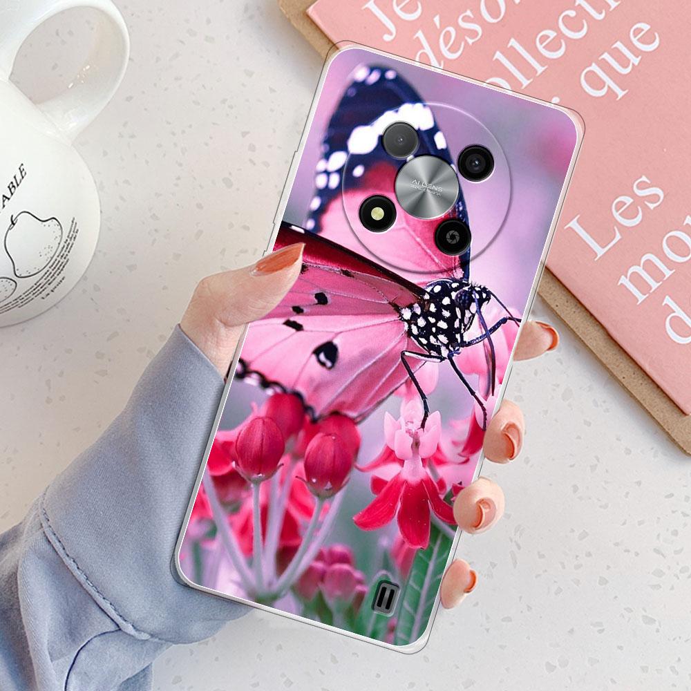 Pour ZTE Blade A73 Coque Pour ZTE Blade A73 5G Housse Mode Transparente Protection Silicone Souple Étui Téléphone Pour ZTE Blade A73 Coque Fundas