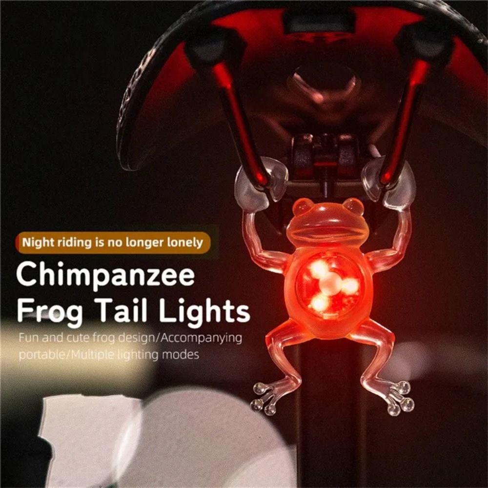 Multiple Modes Bicycle Rear Taillight IPX6 Waterproof Night Riding Warning Lamp  Mountain Bike