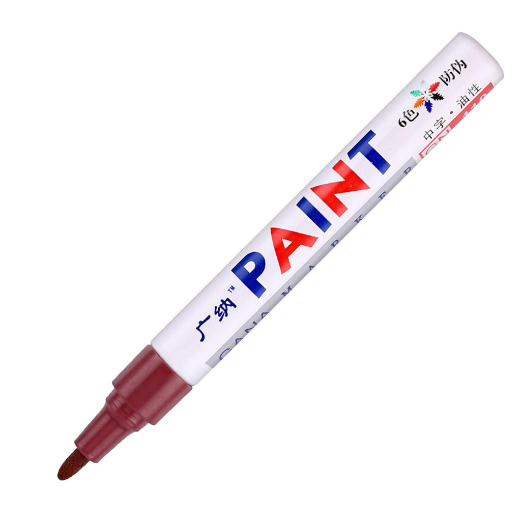 Stylo Peinture Pneu Peinture Permanente à Base d'Huile Fournitures d'Artisanat d'Art DIY Pour Adulte Enfant 6ml