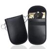 Hot Sale Carbon Fiber Faraday Bag Key Fob Car Key Signal Blocking Anti-Hacking Key Cases RFID Car Key Pouches