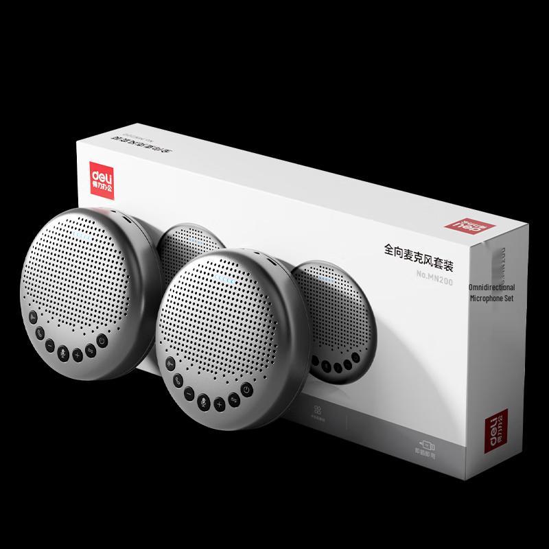 Deli Wireless Omnidirectional Conference Microphone Set (CN version)