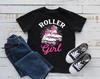Roller Girl T-Shirt, Cute Rollerblading Kids Tee, Rollerblade, Tank Top, T-shirt, T-shirt,T-shirt, Kids Tee Apparel Gift