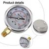 High Precision Hydraulic Oil Pressure Gauge with Dual Measurement Scales