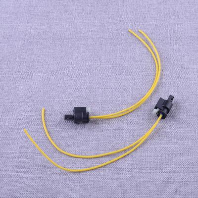 2Pcs LED Bumper Daytime Running Fog Light Harness Connector Plug 805120521 Fit For Mercedes Benz W218 GL500 W204 C250 C300 C350