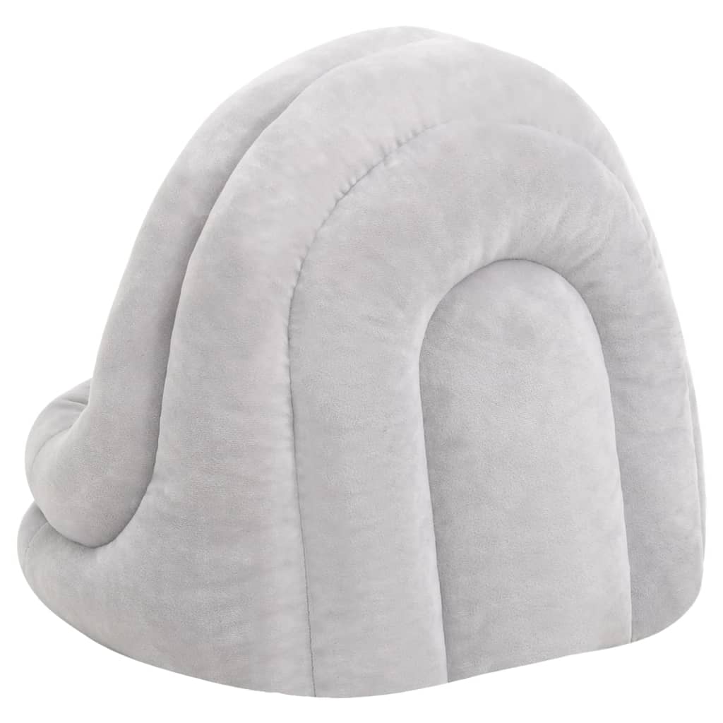 Cucce per Gatti 40x40x35 cm Grigio e Crema