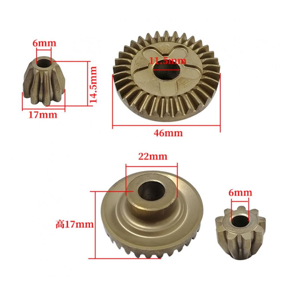 Polizor unghiular Angrenaj conice elicoidale Angrenaj 45,7 mm Dinți elicoidali