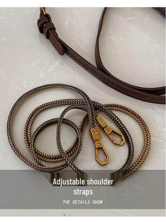 2024 Trendy Women's High-End Retro Crossbody Square Bag