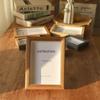 Simple Wood Photo Frame Ornaments 5 Inch 6 Inch Creative Home Desk Decoration Picture Frames Modern Photo Album Painting Frame
