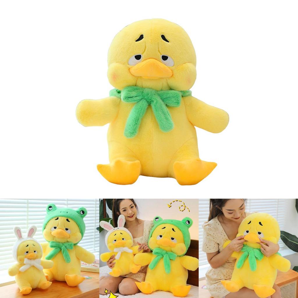 Adorable Cute Annoying Duck Plush Toy Doll Soft Stuffed Animal Decor 40cm To 70cm