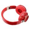 08S Náhlavní souprava Bluetooth 5.0 HiFi Skládací Teleskopická Sportovní Počítačová Herní SluchátkaČervená