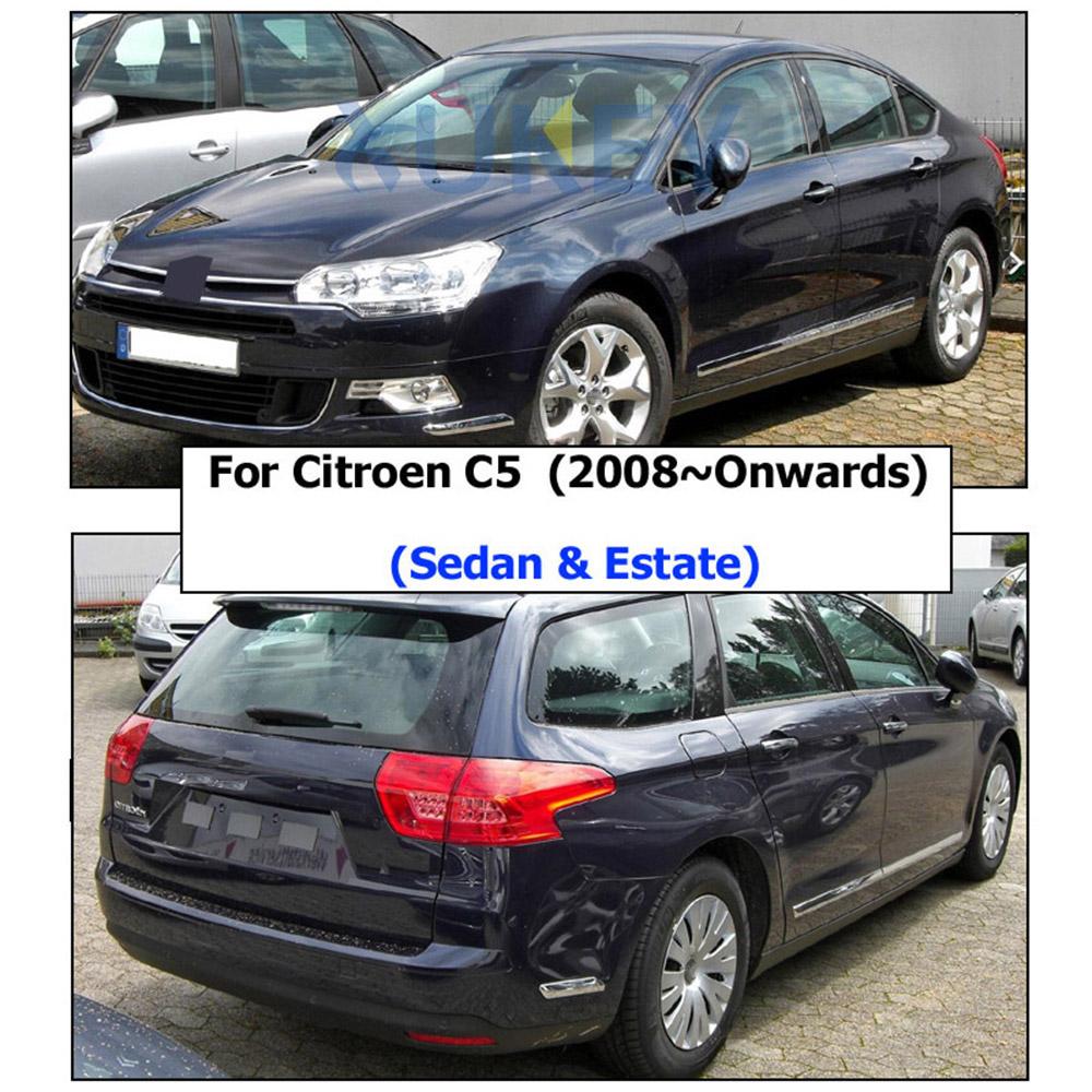 Set Auto-Schmutzfänger für Citroen C5 Limousine Kombi 2008–2017, Schmutzfänger, Spritzschutz, Schmutzfänger, Kotflügel, Kotflügel, 2009 2010 2011