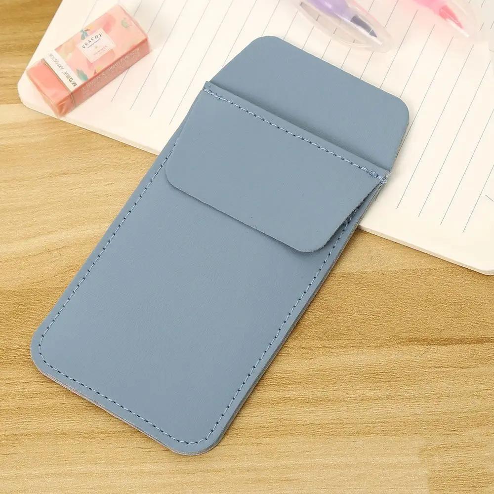 Hot Double-Layer PU Leak-Proof Pen Portable Useful Pouch Pocket Protector Pencil Case Doctors Nurses Accessories Office Supplies