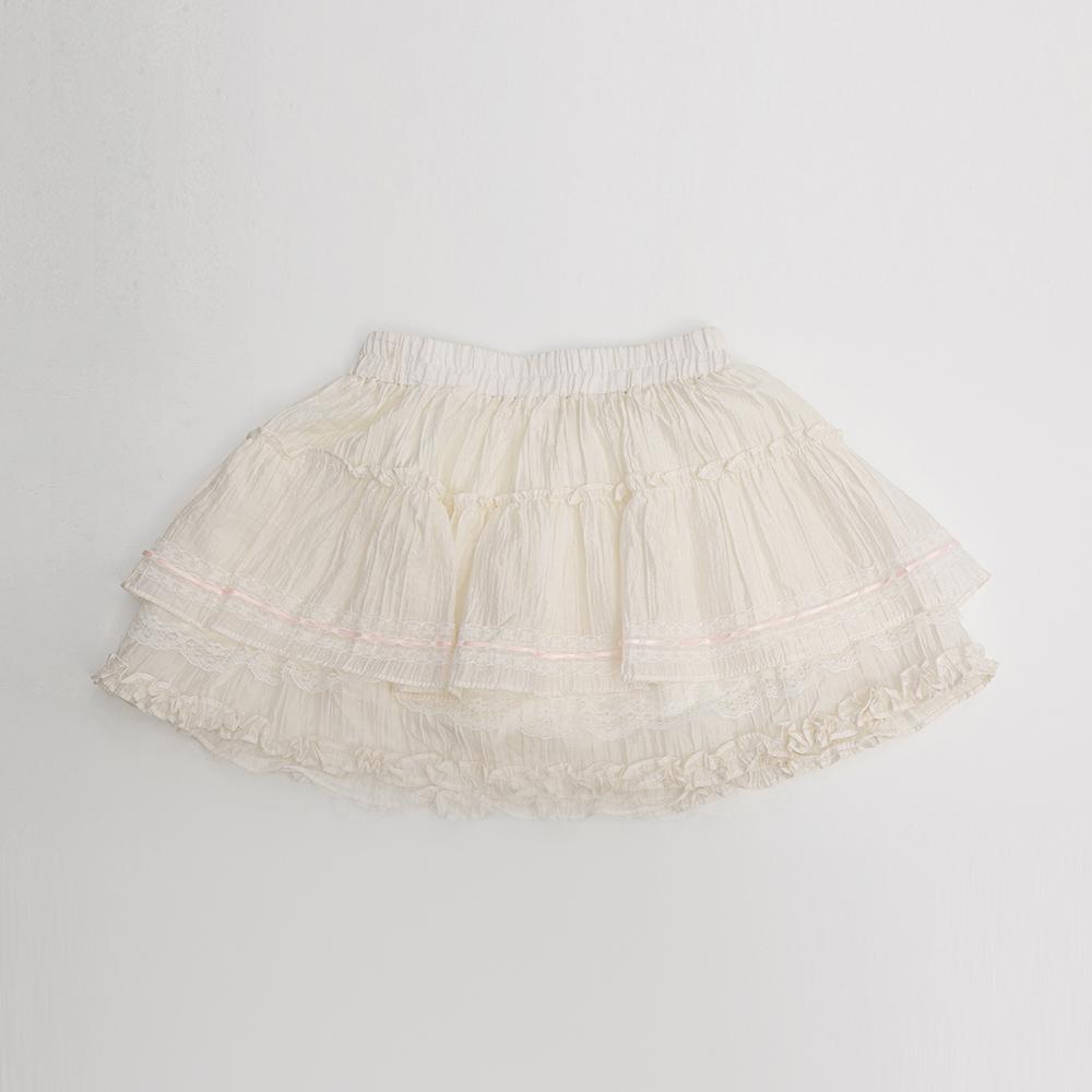 Deondeulob Dd_Mesh Layer Skirt_2Color