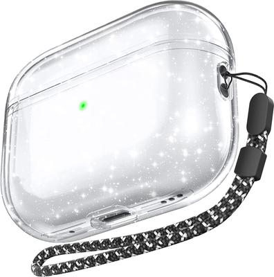 Glitzernde transparente Silikonhülle für Apple Airpods Pro 4 2 3 2024 2022 Pro2 Air Pods 1 Airpods3 Zubehör der 2. 3. Generation