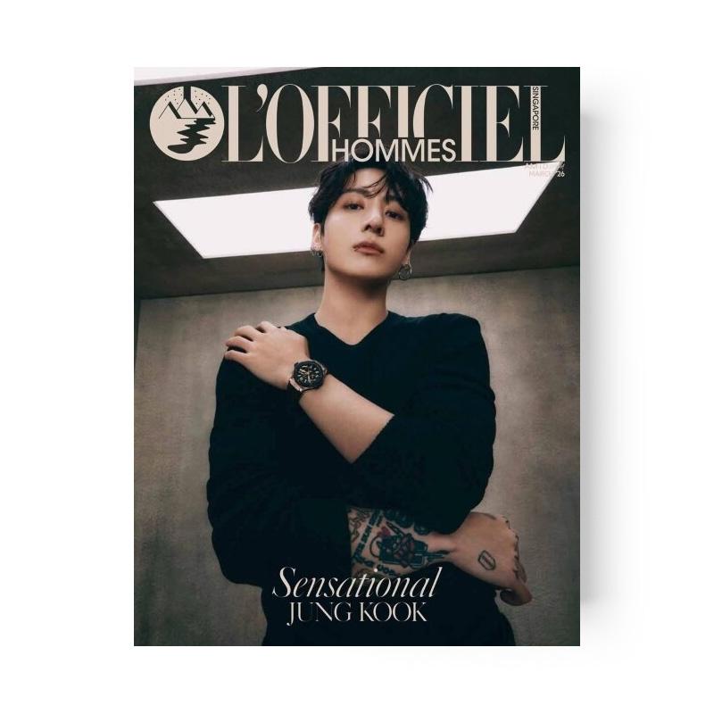 [PŘEDPRODEJ] Jung Kook (BTS) – L'OFFICIEL Hommes Singapur Březen 2026