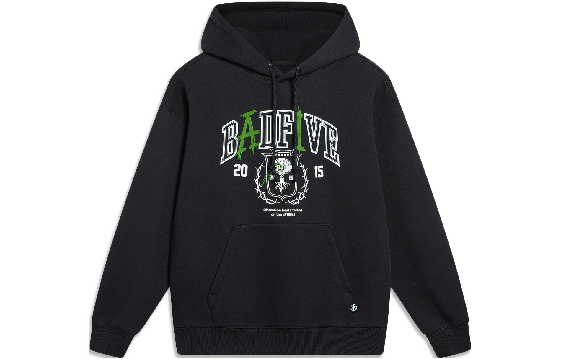 Li Ning Badfive Sweatshirt Men s Black AWDT475-1 M