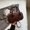 Portable retro bag women's 2025 autumn and winter new versatile large-capacity shoulder crossbody pillow bag