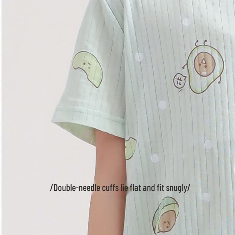 Hodo Kids' AAA Anti-Bacterial Pure Cotton Summer Pajama Set