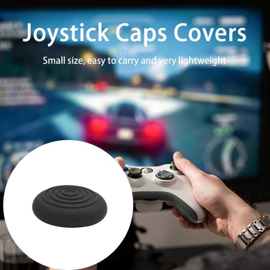 10Pcs Thumb Grip Non-slip Texture Wear Caps with Resistant Scratch-proof Easy Installation Joystick
