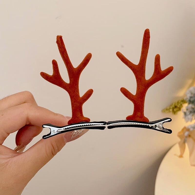 

Christmas Reindeer Antler Hair Clips