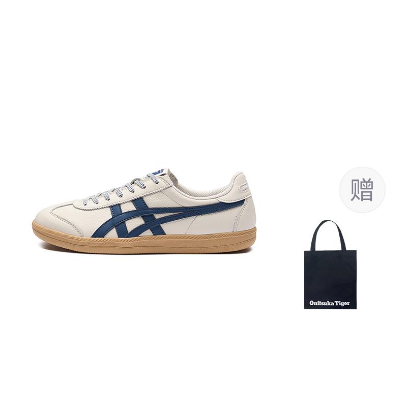 Onitsuka Tiger Tokuten Blue Caramel Low top German Army Trainers Unisex White 1183B938-104