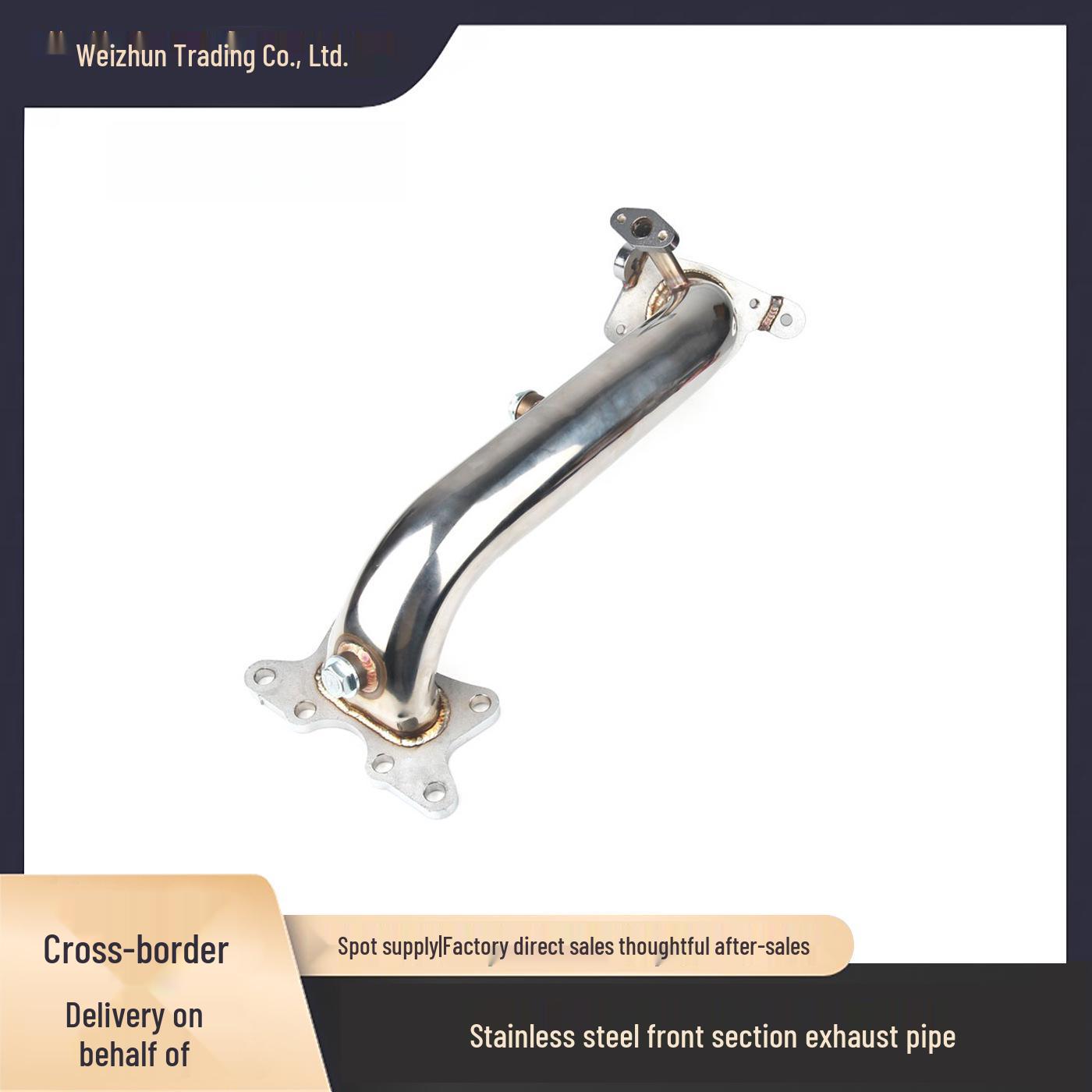 Stainless Steel Exhaust Header for 2006–2011 Honda Civic 1.8L