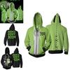 Invader Zim Costume Printed Men Zipper Hoodie Sweatshirt In Comfortable Soft Material