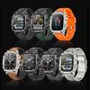 New Multifunctional Big screen Square Outdoor Smart Watch Flashlight Health Monitoring Men's Sports Bracele
