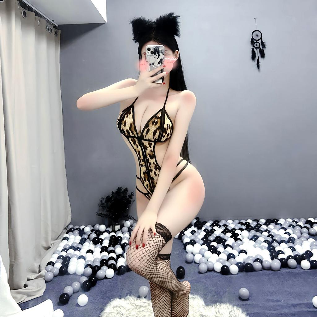 Sexy Adult Lingerie Ultra Sexy Leopard Print Push Up Bra Thong Set Womens Wireless Leopard Sleepwear Pajama Sets towys for women
