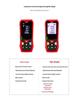 UNI-T High-Precision Rechargeable Infrared Laser Rangefinder: Handheld Room Measurement Device