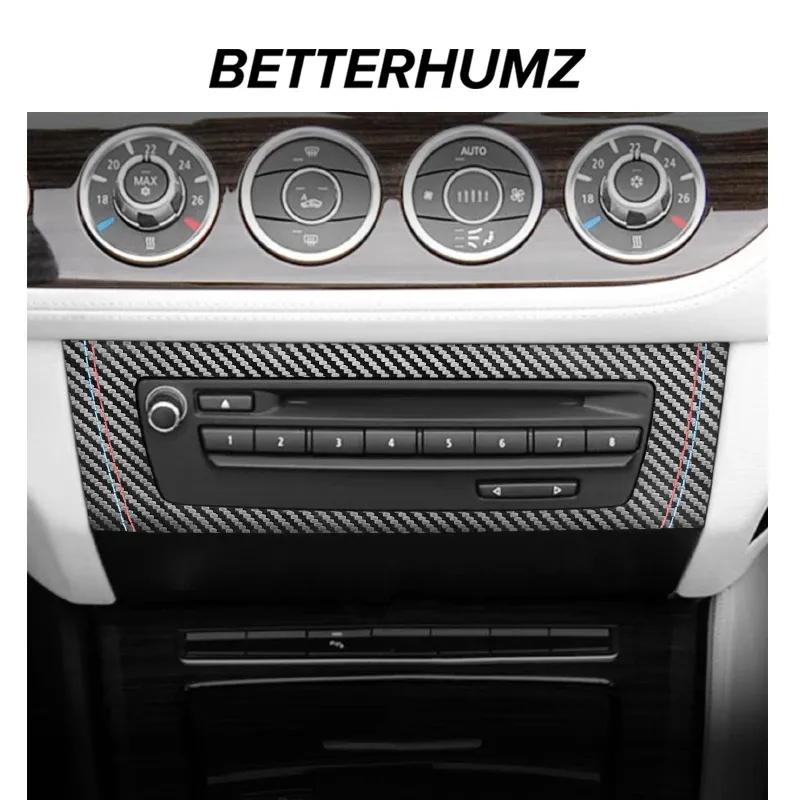 Für BMW Z4 E89 2009-2016 Hergestellt aus Alcantara Mittelkonsole Klimaanlage CD-Panel Verkleidung Performance Aufkleber Auto Innenzubehör