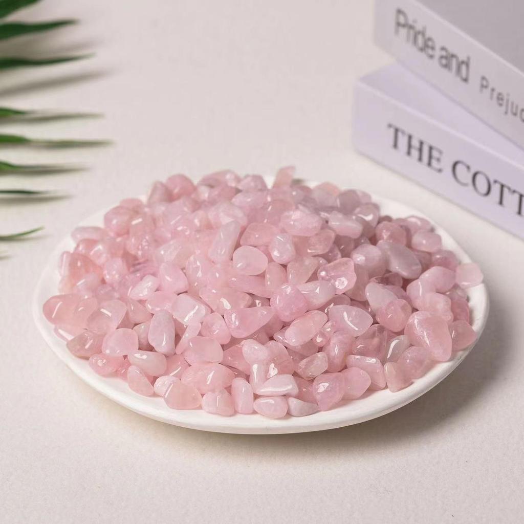 Polished Donghai Crystal Raw Stones: White, Pink, Purple, Yellow, Green Aventurine for Fish Tanks and Demagnetizing.