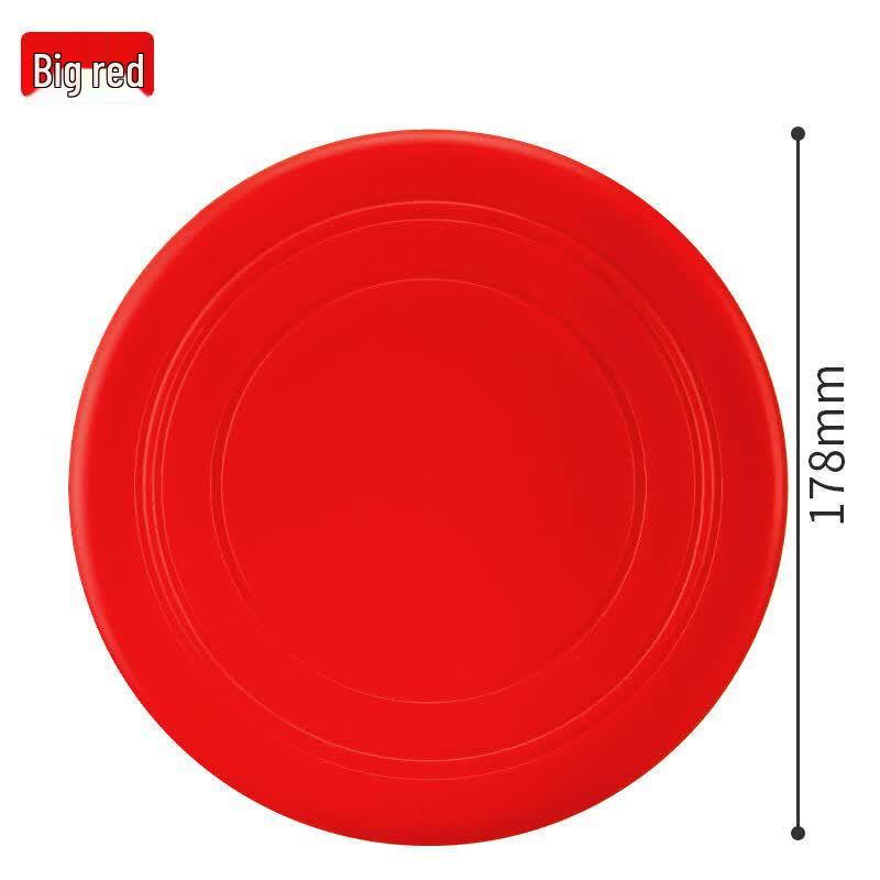Pet Soft Training Frisbee Toy красный