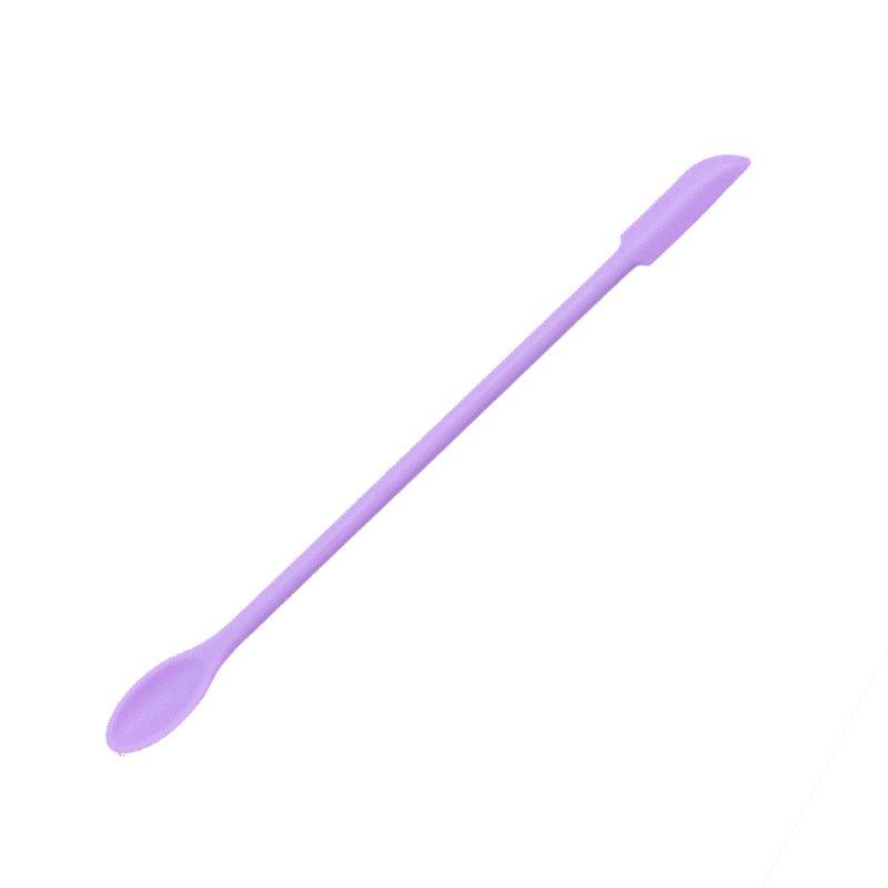 Double-Headed Seal Wax Stamp Scraper Heat Resistant Multifunctional Dip Spoon Powder Cleaning Silicone Spoon Stirring Mixing Rod