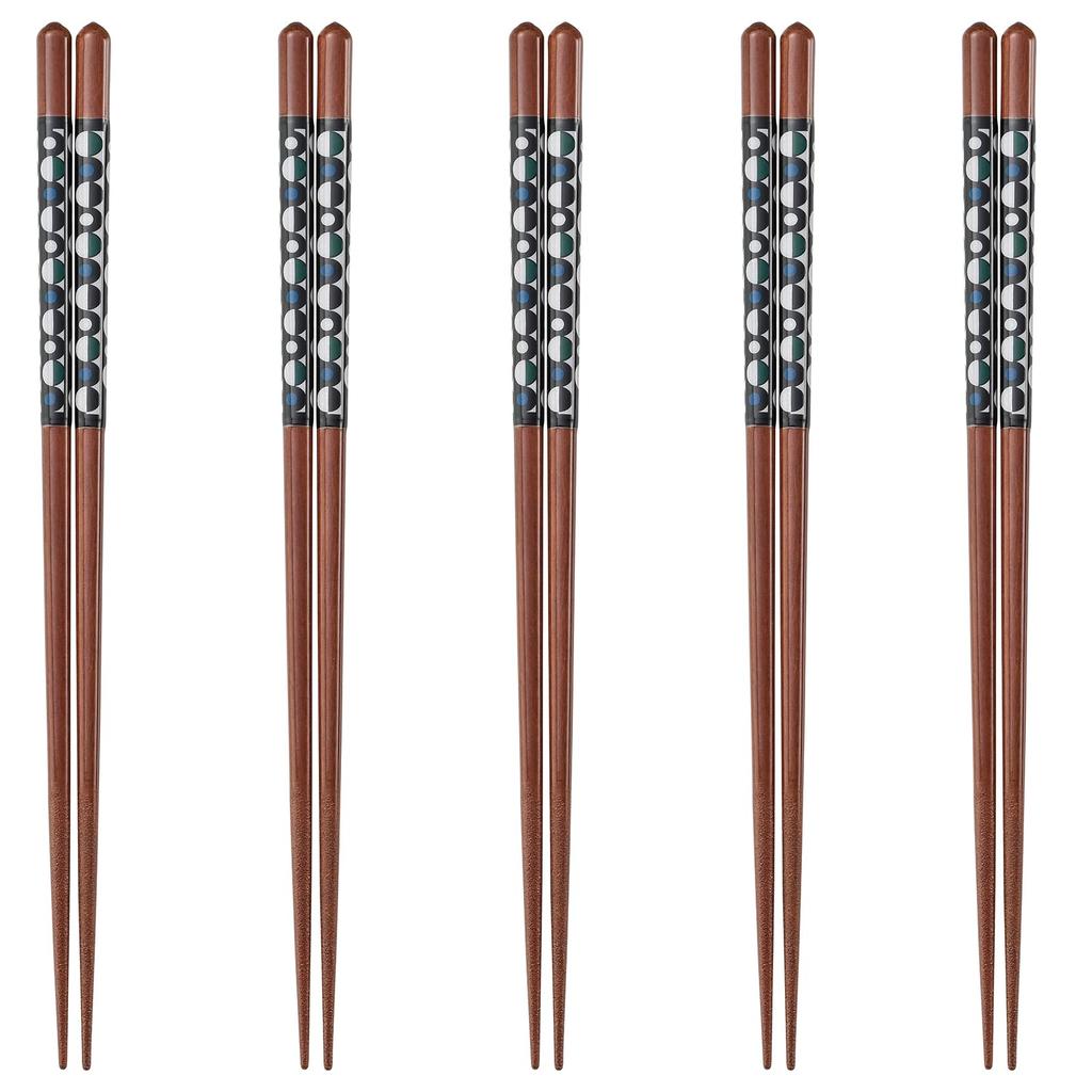 Happy Set of Dishwasher Made In PID9230 J-kitchens Chopsticks, 5, Material Wood, Safe, Japan,